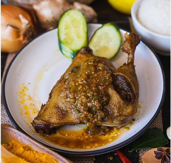 Fried Duck with Manado Chilli Sauce