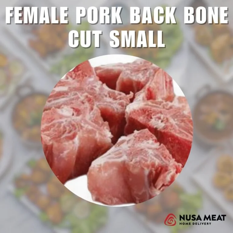 FEMALE PORK BACK BONE CUT SMALL/kg