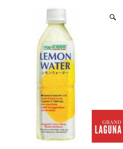 YOU C1000 LEMON WATER 500ML