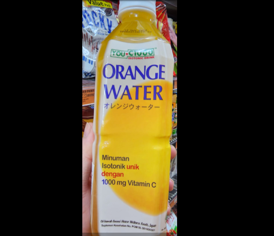 YOU C1000 ORANGE WATER 500ML