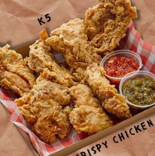 K5 Crispy Chicken (Whole Chicken) - approx 1000gr