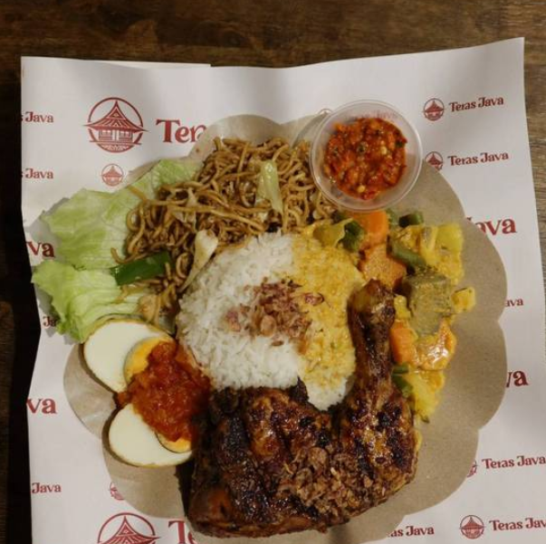 Rice Warteg Grilled Chicken