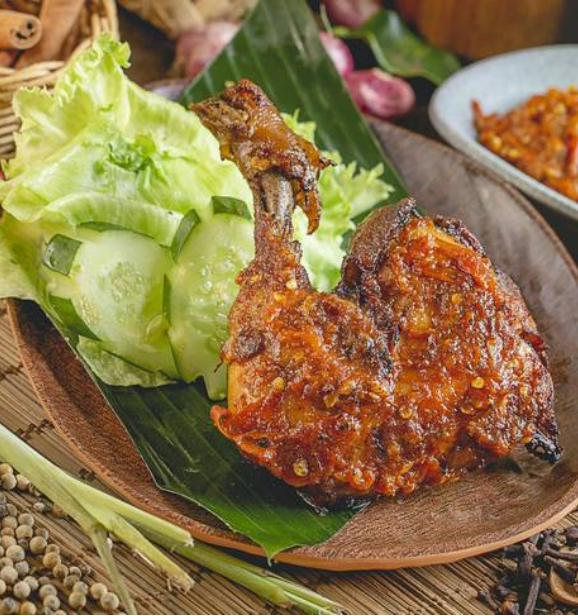 Grilled Chicken Rujak Sauce