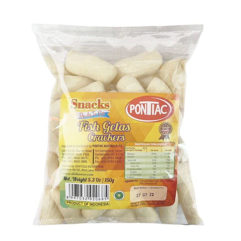 Pontiac – Fish Getas Crackers 150 Grams