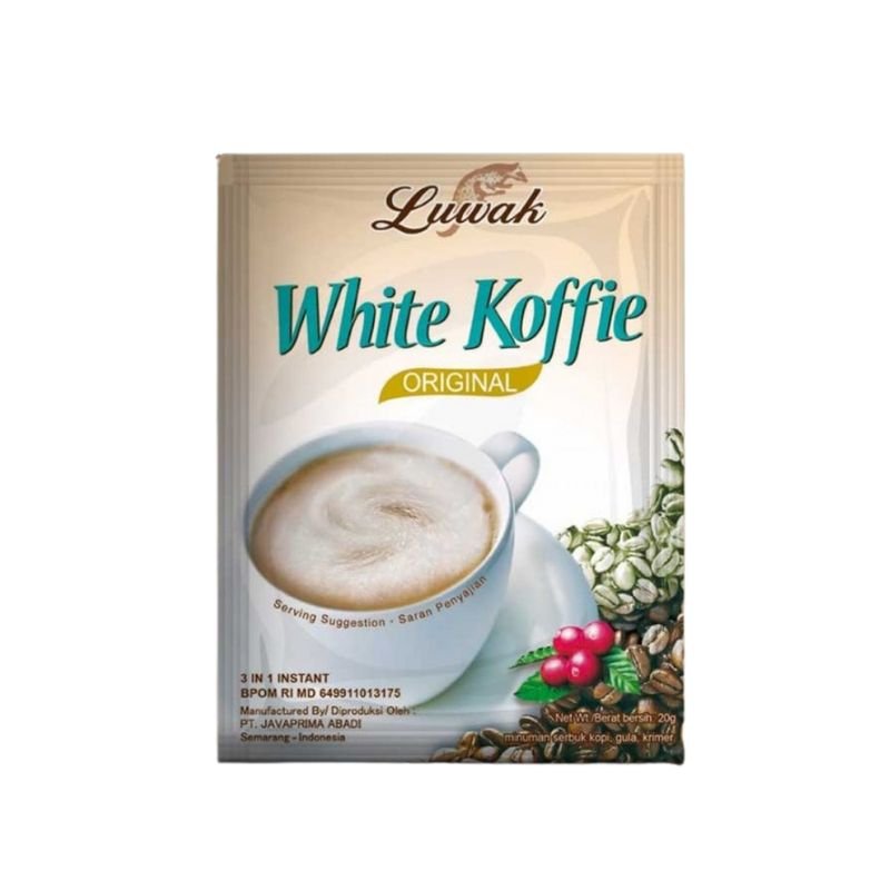Luwak – White Koffie Original 20 Grams x 18 Sachets