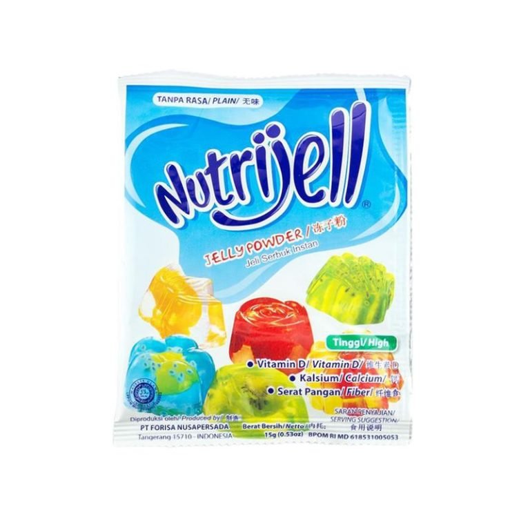 Nutrijell – Jelly Powder Plain Flavour 15 Grams