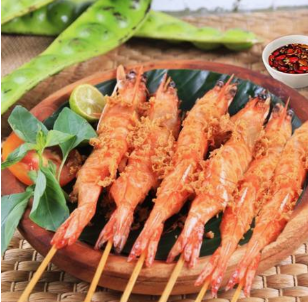 Deep Fried Tiger Prawns ((4 if jumbo size or 6 smaller size)