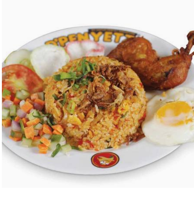Nasi Goreng with Quarter Fried Chicken