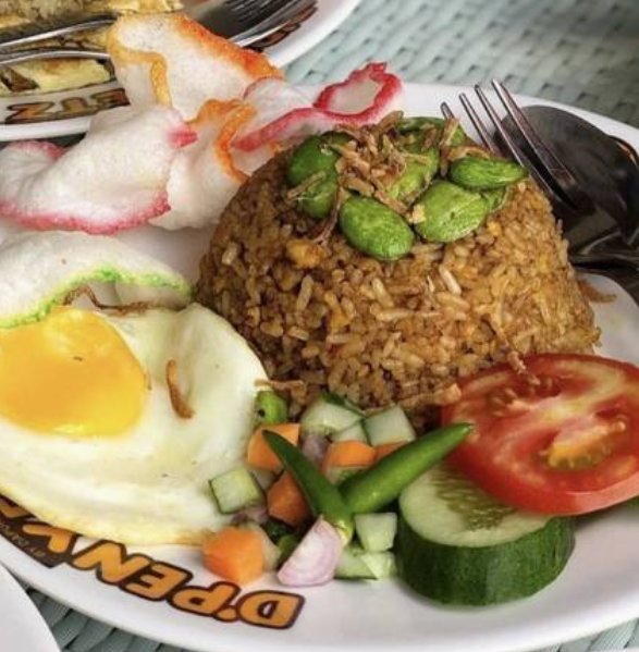 Nasi Goreng Chicken with Stinky Beans