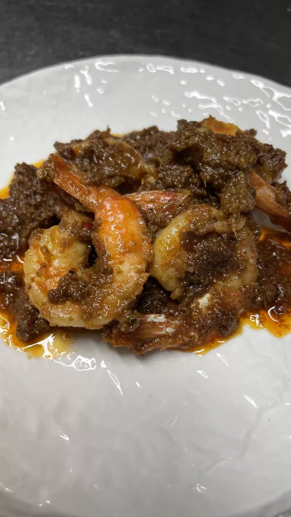 Prawn Rendang (Rendang Udang)