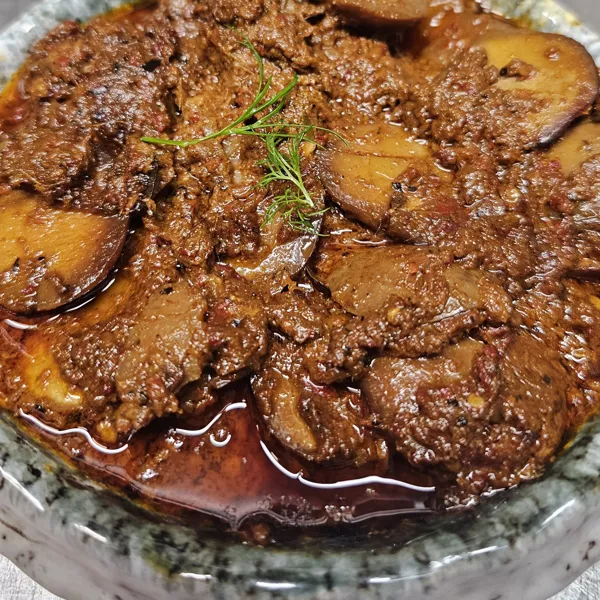 Jengkol Rendang (V)  (Bitter Bean Rendang)