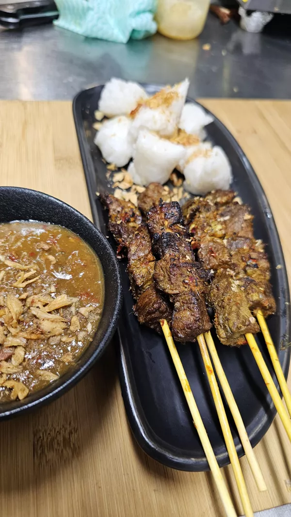 Beef Sate ( Sate Padang) 