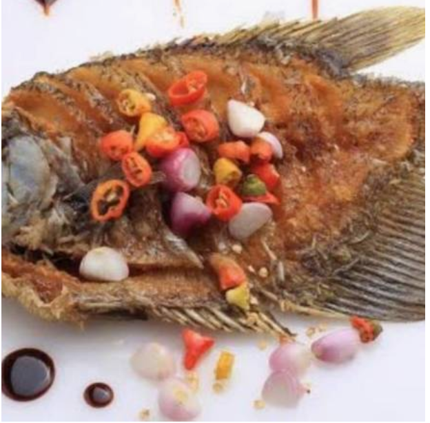 Ikan Goreng Sambal Matah