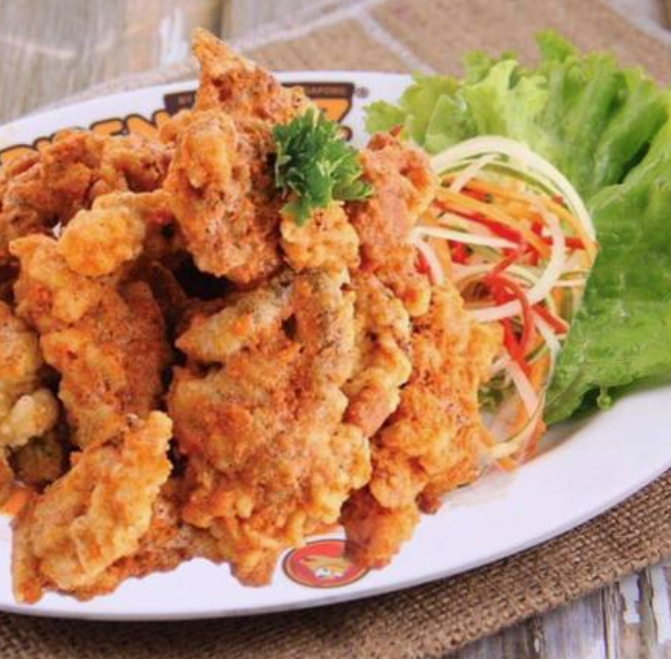 Salted Egg Softshell Crabs