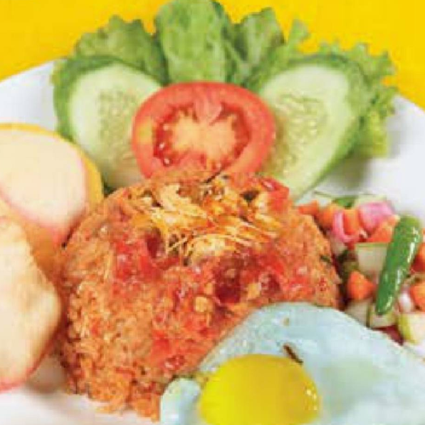 Nasi Goreng Belado Ayam Suir