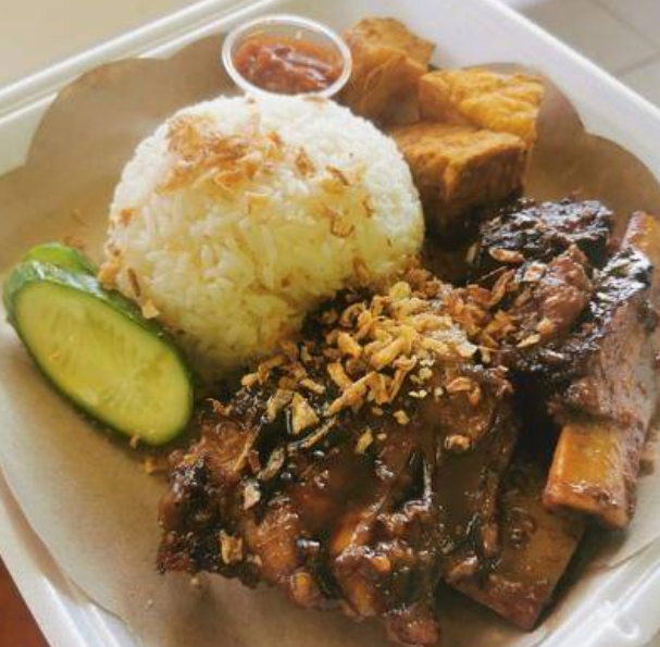 Nasi Iga Bakar / Beef Ribs (Rice)