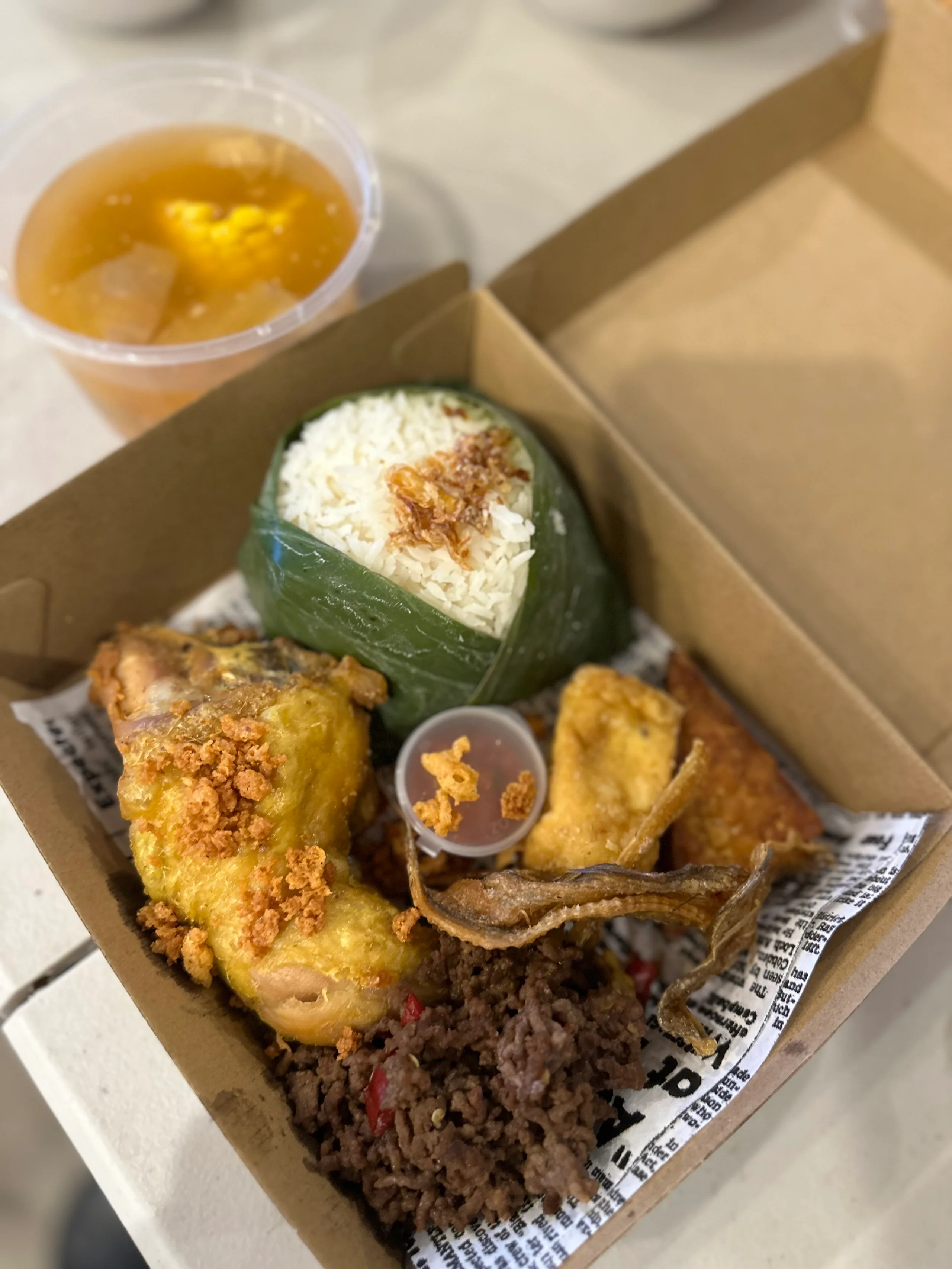 Nasi Timbel Ayam Goreng Kremes