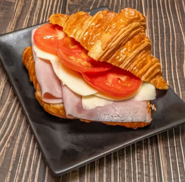 Smoked Ham, Cheese, Tomato Croissant