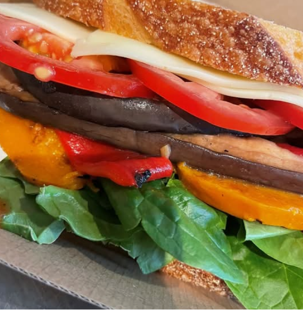 Roast Vegetable Toasted Sandwich (V)