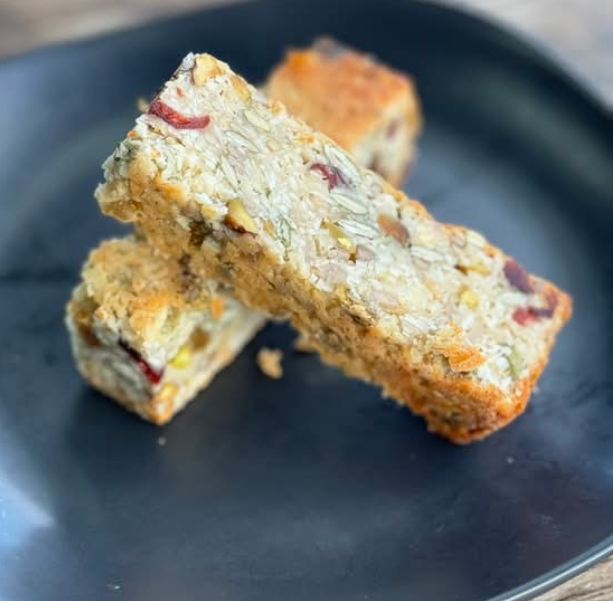 Gluten Free Pistachio and Coconut Bar(GF)