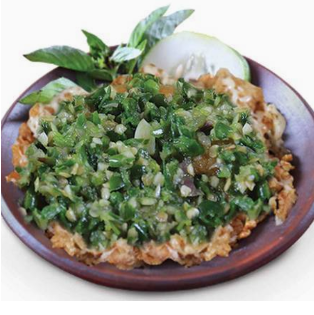 Ayam Geprek Cabe Hijau