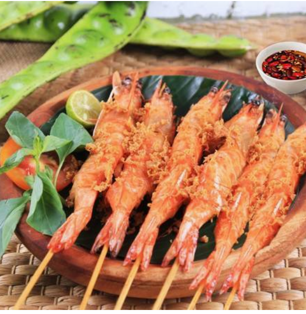 Deep Fried Tiger Prawns