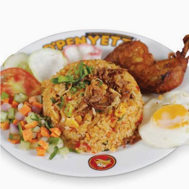 Nasi Goreng with Quarter Fried Chicken