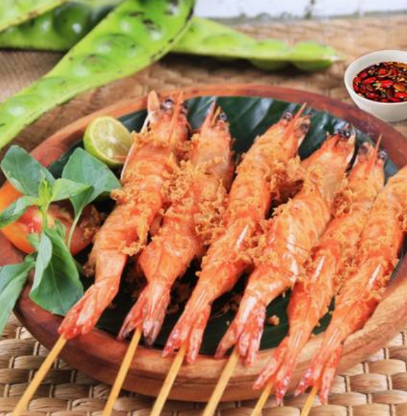 Deep Fried Tiger Prawns ((4 if jumbo size or 6 smaller size)